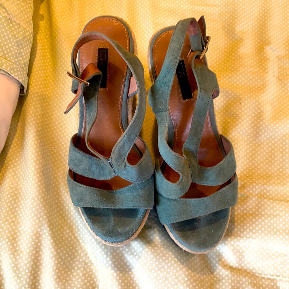 Matiko blue wedge sandals Size 36